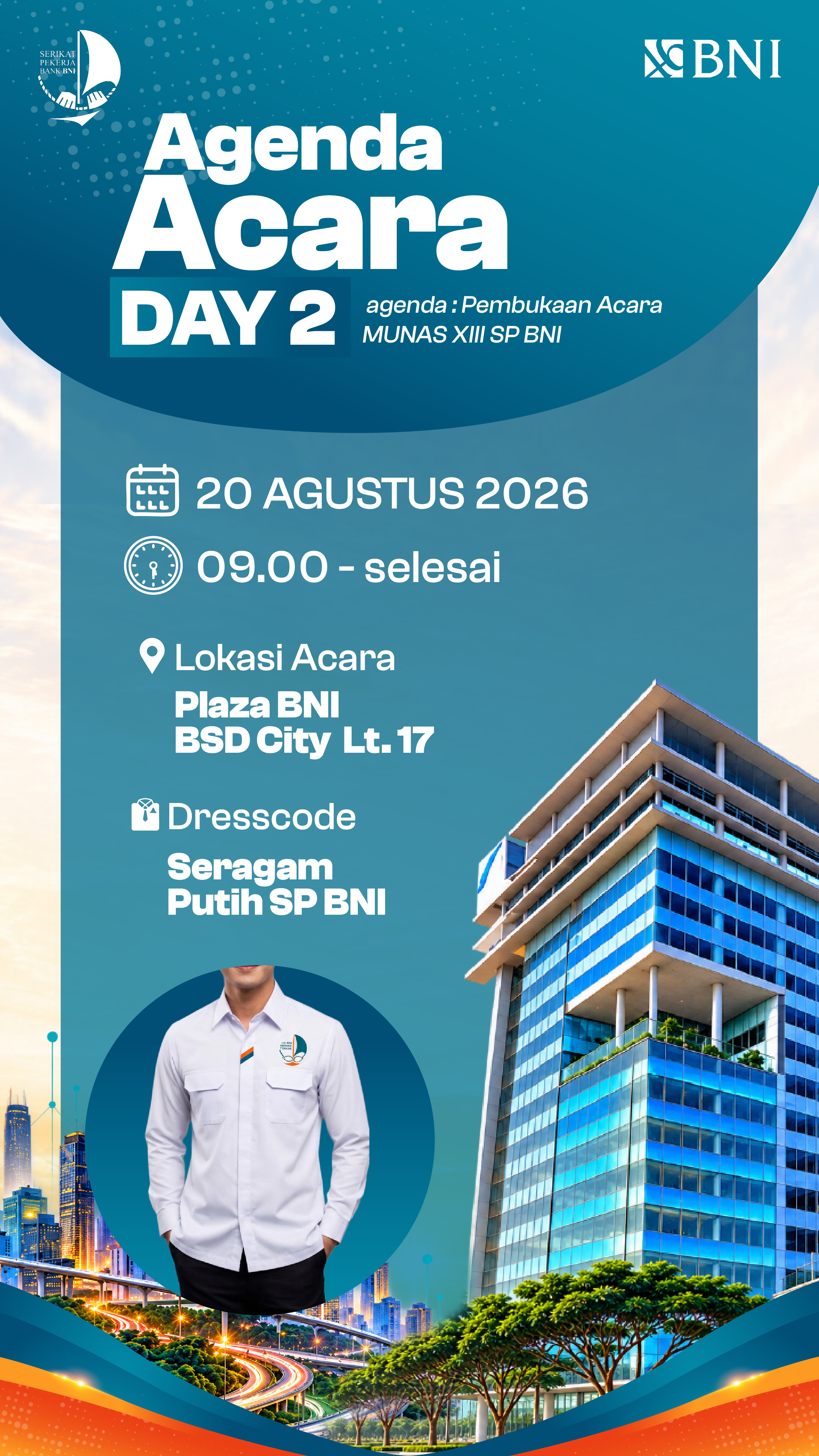 Agenda Day 2 - Pembukaan Acara Munas XIII SP BNI